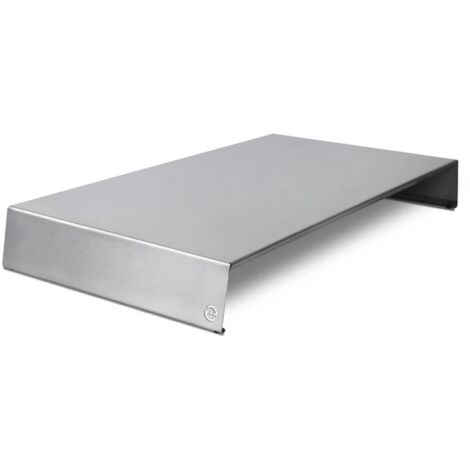 Copri Fornelli da Cucina 56,5x30x7,5 cm in Acciaio Inox Lisa Luxury Plan Plus