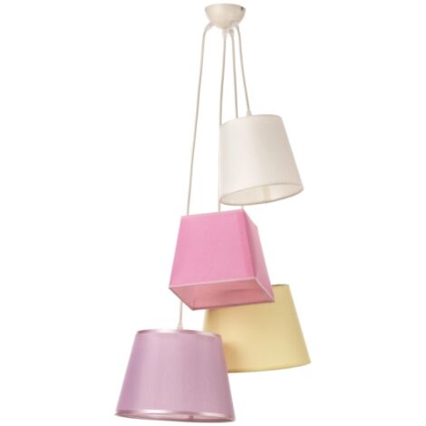lampada a sospensione ninetta multicolor, e14