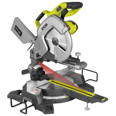 troncatrice radiale ems254l elettrica 2000w lama 254mm tct - ryobi