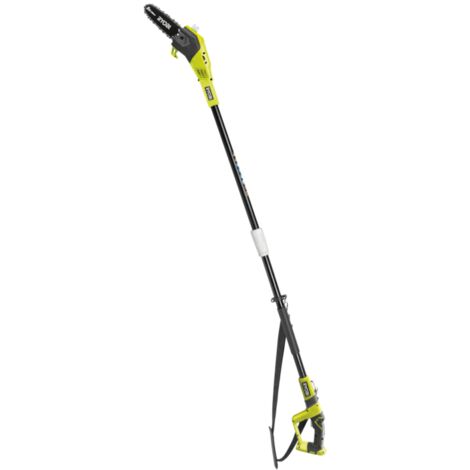 potatore a catena telescopico a batteria ryobi "opp1820" barra 20 cm 18v, solo corpo macchina