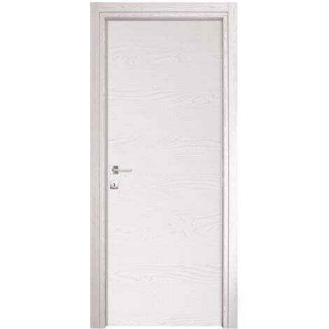 Porta per Interno a Battente in Frassinato Bianco 2100X700 mm - SOLO PANNELLO (1/9)