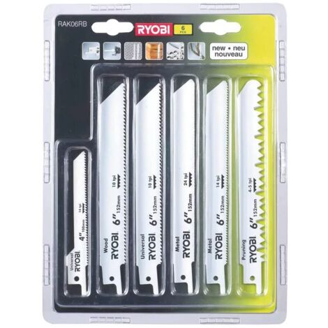 lame di ricambio per sega a gattuccio ryobi rak06rb - ryobi