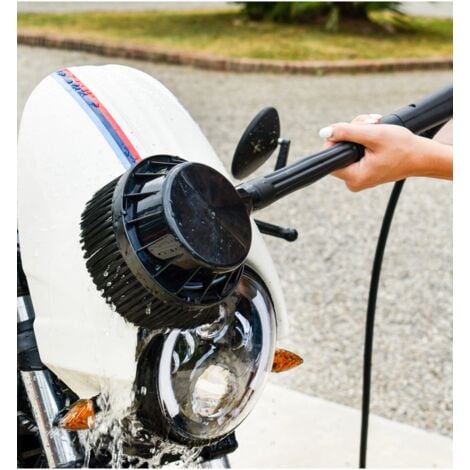 idropulitrice elettrica a freddo multiaccessoriata lavorwash "one extra 135" 135 bar 420 l/h 1900 w