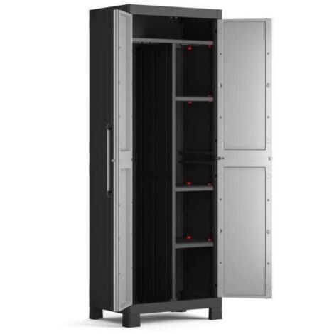 ARMADIO KETER PORTASCOPE DETROIT IN RESINA CM 65X45X182H IMPERMEABILE