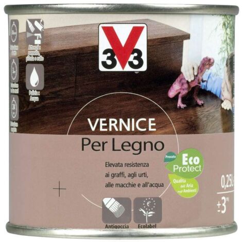 VERNICE PER LEGNO 250ML INCOLORE SATINATO