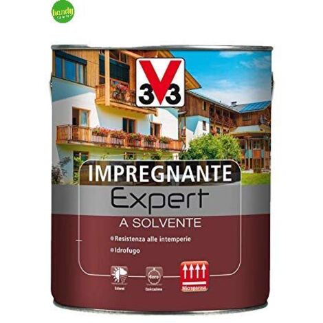 V33 Impregnante a Solvente Linea Expert Colore Noce medio 750 ML