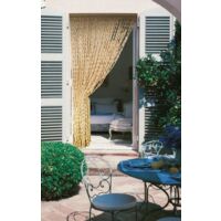 Tenda per porta in mais naturale antimosche 100x220 - biacchi ettore