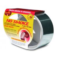 nastro adesivo best fire "no smoke" in alluminio, 40 mm x 4 mt