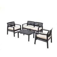 Salottino Java Set Antracite Progarden