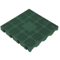 Piastrella Mattonella Giardino Esterno PP Verde 40x40 cm Carrabile Drenante Pavimento Combi