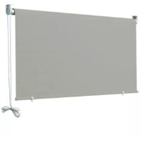 tenda da sole con catenella essenza cenere h 250x200 cm - p1043