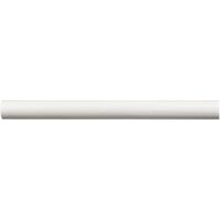 bastone per tende in legno da 200 cm con diametro 28 mm - bianco