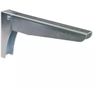 reggimensola ribaltabile - 100 x 400 mm. - zincato bianco