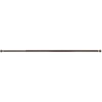 astina per tendine alluminio bronzo terminale a palla estensibile da 30 a 40 cm
