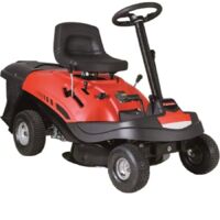trattorino tagliaerba a scoppio sandrigarden "sg-tr196" taglio 61 cm motore 196 cc - con cesto di raccolta
