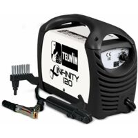 Saldatrice inverter a elettrodo corrente continua telwin infinity 120 - 80 a