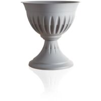 BAMA VASO A CALICE ALBA ROTONDO D.33 X 35H CM COLORE GRIGIO