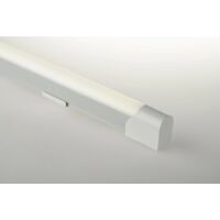 barra sottopensile led "t8 120" in alluminio, 1700 lm 4000 k