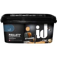 vernice pittura effetto paillett blu- 2 lt