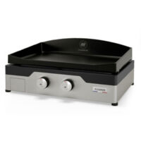 plancha a gas 5400w piastra in ghisa smaltata 60x40cm - PLSA260D - le marquier