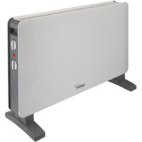 Termoconvettore Elettrico 2000W 71x44,5x21,8 cm con Turbo Bimar HC512