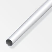 tubo tondo 16x1 alluminio arg - 1 metro.