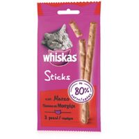 Whiskas Gatto Sticks 18gr con Manzo