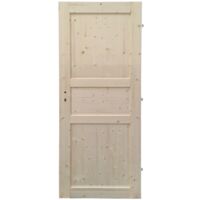 porta monako reversibile in abete - 80 x 210 cm