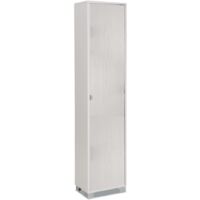 colonna 1 anta bianco fiammato, 43x190x29 cm