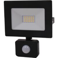 faretto led con sensore 10 watt 600 lm