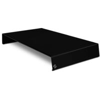 copri fornelli plan plus in ferro colore nero, 56,4x30x7 cm - lisa