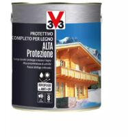 IMPREGNANTE PROTETTIVO V33 COMPLETO PER LEGNO COLORE NOCE SCURO 2.5 LT (05798)