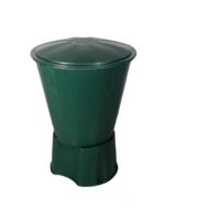 kit serbatoio per raccolta acqua piovana verde 210 l