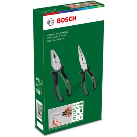 Pince Multiprise Bosch 250 Mm – Ouverture Jusqu'à 46 Mm, 26 Dents, Poignée Softgrip, Acier Phosphaté