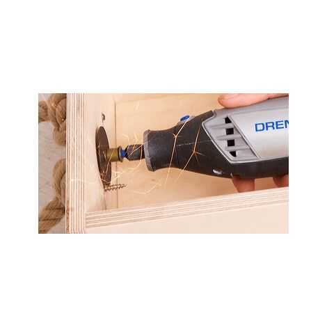Kit Mandrin SpeedClic Dremel S402 + 2 Disques à Meuler S541 38mm - Système Sans Clé