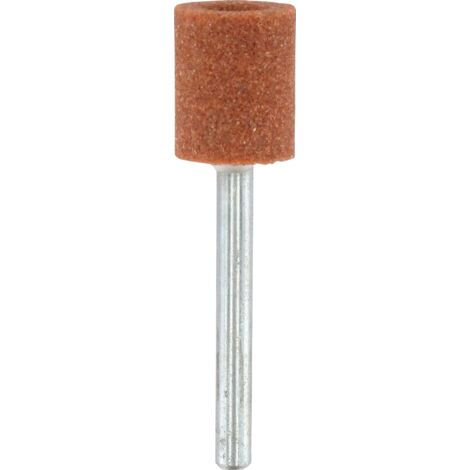 Pointe de meulage en corindon Dremel 932 - jeu d'accessoires pour outil multifonction avec 3 pointes de meulage de 9,5 mm pour affûter, lisser et meuler le métal, les pièces moulées, les joints soudés