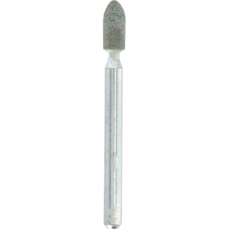 Pierre à aiguiser en carbure de silicium Dremel 83322 - kit d'accessoires pour outil multifonction avec 3 meules Ø 3,2 mm pour affûter et meuler le verre, le granit, le marbre, la porcelaine, la céram