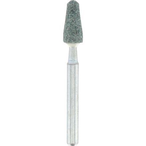 Pierre à aiguiser en carbure de silicium Dremel 84922 - kit d'accessoires pour outil multifonction avec 3 meules Ø 4,8 mm pour affûter et meuler le verre, le granit, le marbre, la porcelaine, la céram (1/4)