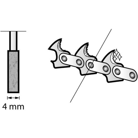 Dremel Lot de 3 meules d'affutage chaine tronçonneuse ø 4 mm