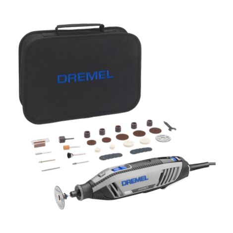 Outil rotatif Dremel 4250 175 W, ensemble d'outils multifonctions avec 35 accessoires, moteur 175 W avec électronique constante, vitesse variable 5 000-35 000 1/min