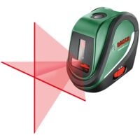 Bosch Laser lignes - UniversalLevel 2 (Livré avec piles et poche, portée 10m, mise à niveau auto)