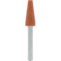 Pointe de meulage en corindon Dremel 953 - jeu d'accessoires pour outil multifonction avec 3 pointes de meulage de 6,4 mm pour affûter, lisser et meuler le métal, les pièces moulées, les joints soudés