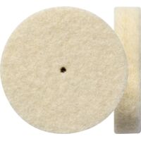 Roue de polissage Dremel 429 - kit d'accessoires pour outil multifonction avec 3 roues de polissage pour nettoyer et polir les plastiques, l'or, le verre, l'argent, l'acier, le laiton et bien plus enc