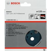 Bosch Plateau de ponçage dure, 125 mm