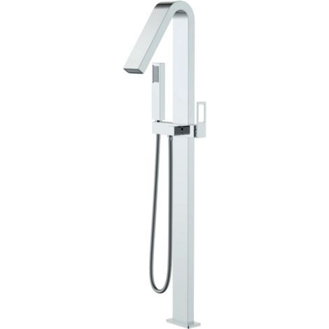 Mitigeur De Baignoire Et Douche Anti-calcaire Sur Pied Chrome IMEX ...