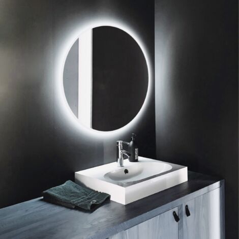 Miroir de salle de bain lumineux LED LM03, différentes tailles,  3000/4000/6500K I  –