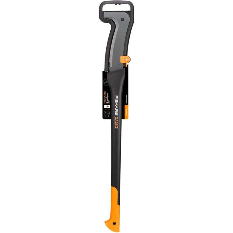 Fiskars Sapie, Longueur: 37 cm, Lame en acier trempé/Manche résistant en  fibre de verre, Étui de rangement et de transport inclus, Noir/Orange,  WoodXpert, XA2, 1003622 : : Jardin