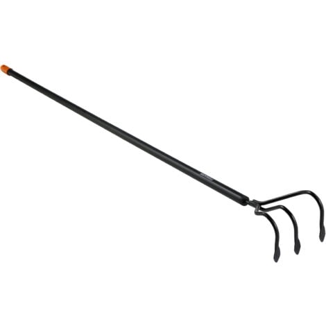 Fiskars Cultivateur, Préparation et entretien du sol, Longueur: 167 cm, Largeur: 12 cm, Noir/Orange, Solid, 1016034