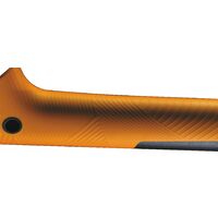 Fiskars Merlin 2,5 kg, Étui de rangement et de transport inclus, Longueur: 77 cm, Revêtement antiadhésif de la lame en acier haute qualité/Manche résistant en fibre de verre, Noir/Orange, X25–XL, 1015643