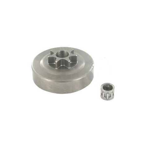 Pignon étoile 325' pour tronçonneuse Husqvarna 36-41-136-137-141-142 – 7 dents – Alésage 14mm – Diamètre 63,5mm (1/3)